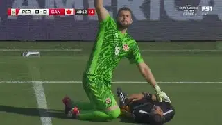 Referee Collapses During Canada VS Peru Copa America Match