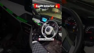 Swift Crazy modifications #carmodification #carinterior #carinterior #carenthusiast #carparts