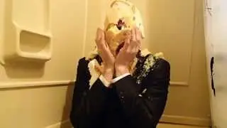 Pied in my new suit