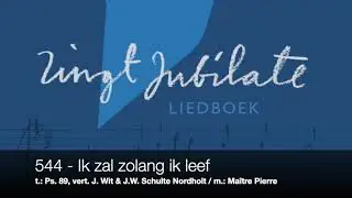 ZJ 544 Ik zal zolang ik leef
