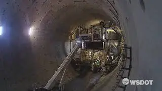 Inside the SR 99 tunnel: A short look at Bertha&rsquo;s disassembly