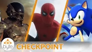 Mass Effect Andromeda + Spiderman Prequel Comic + RL Stine Comic + Sonic Movie: Checkpoint