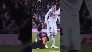 Lionel Messi Fight With Sergio Ramos