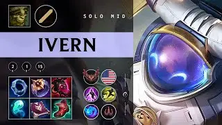 Ivern Mid vs Kayle - NA Grandmaster Patch 25.24