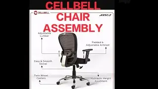 CELLBELL OFFICE CHAIR ASSEMBLY GUIDE #viral #trending #cellbell #cellbellchair #bestofficechair  