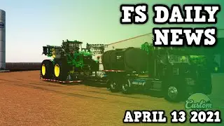 FS DAILY NEWS! Custom Modding New Project, Oxygendavid, Plus Testing List | Farming Simulator 19