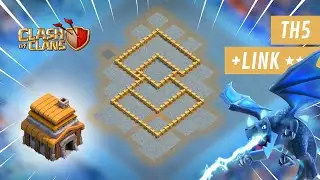 NEW Best TH5 HYBRID Base 2024!! COC Town Hall 5 (TH5) Hybrid Base Design &ndash; Clash of Clans