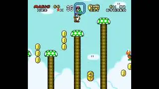Super Mario World (SNES) All Exits Part 21: Butter Bridge 1