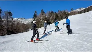 Live From Stowe Vermont ~ Top Ten Ski Conditions Of 'Winter' 2024/25 ~ Here At Mount Mansfield