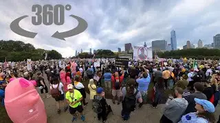 360&ordm; Chicago No Kings Protest, Part 1