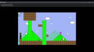Syobon Back To Action Developing - Spin jump, First Underwater Level, First Airplane Level (WIP)