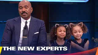 Two Little Girls Take Over My Advice Segment! | Steve Harvey