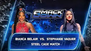 Бьянка Белэр против Стефани Вакер &mdash; матч в стальной клетке на WWE Smackdown