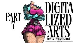 Part 7 | How to Digitalize Photos into Anime | Android 18 Digital Art Tutorial (Adobe Illustrator)