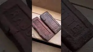 Finding antique bricks and bottles in the river Rajotte.
