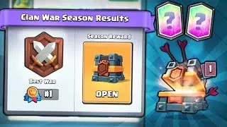 *NEW* FIRST EVER 1st PLACE CLAN WAR CHEST OPENING x2 | Clash Royale | DID WE GET A LEGENDARY?!