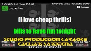 Sia ft Sean Paul   Cheap Thrills     KARAOKE+CORI