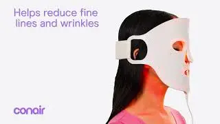 Conair LED Light Therapy Face Mask | Anti-Aging Device