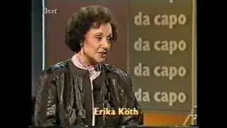 Erika Köth - Da Capo - Interview with August Everding 1988
