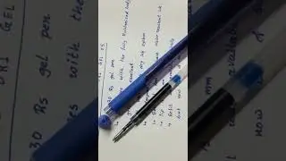 Reynolds WIZZ-DRI 0.5 gel | Review | Quick dry gel pen|smudge free pen|#penreview  #gelpens