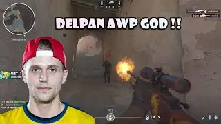 DELPAN IS HIGHLY FOCUS SNIPER GOD PLAYING FPL  - HIGHLIGHTS - CS2 2024