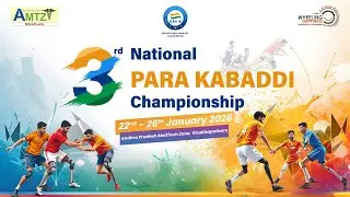 LIVE: Grand Closing Ceremony | 3rd National Para Kabaddi Championship | AMTZ