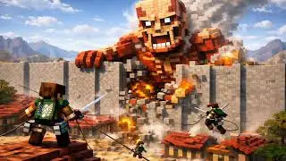 Best ATTACK ON TITAN Mods for Minecraft pe 1.21+ ~~  [Media Fire Link 🔥] 💯 Working #minecraft #mods 