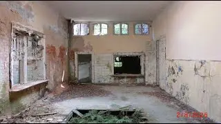 ГСВГ. Столовая офицерского состава в/ч 47280.Вход с тыла,подсобные помещения .Altes Lager.2.08.2025