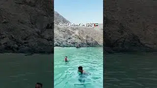 Secret island in UAE🇦🇪 #beach #dubai #uae