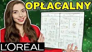 OPŁACALNY KALENDARZ ADWENTOWY Z KOSMETYKAMI DO MAKIJAŻU LOREAL 2022 I GlamPaula