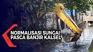 Normalisasi Sungai Pasca Banjir di Banjarmasin, Prioritaskan Kanal di Koridor Utama