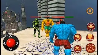 Green Monster Vs City Robot Monster | Incredible Monster Hero Robot Battle 3d - Android GamePlay