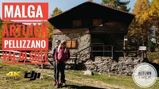 Malga Artuick, escursione da Pellizzano passando per Lago dei Caprioli - Foliage autunno 2022 - VdS