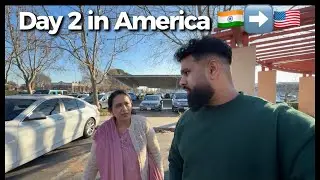 My Indian Mom&rsquo;s 2nd Day in America🥹🇺🇸 Home Cooked Indian Food | Movie Night | Vlog 🇮🇳➡️🇺🇸