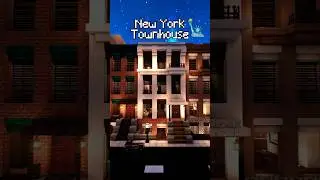 BUILD Your DREAM NEW YORK TOWNHOUSE in #Minecraft🗽