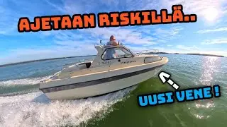 Ostin Uuden Matka-Veneen! Hinauksella Kotiin..?