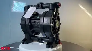 Пневматичний мембранний насос для коагулянту PHOENIX P55 PVDF SANTOPRENE+PTFE 55 л/хв Pneumatic pump