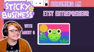 Opening Our Own Sticker Shop!😀 │ Sticky Business, Available on Steam for Windows and Mac!
