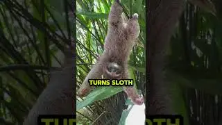 The Gross Reason Sloths Stay Alive 😳🦥#SlothFacts #AnimalFacts #DidYouKnow #Sloth #Animals