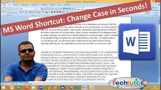 MS Word Shortcut Change Case in Seconds! #shortcutkeys #msword #microsoftword