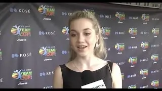 Elena Radionova on the red carpet interview. Before TCC 2016