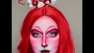 Rudolph makeup tutorial - metal cover #shorts #makeupshorts #rudolph #makeuptutorial #sfx #mua