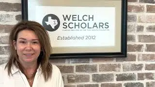 Lara Anderson talks about Finis Welch and the Foundation