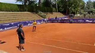 Vito Darderi 14 Years Old impressive forehand and backhand