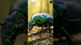 Stunning Green Beetle Macro 🪲💚 | Nature&rsquo;s Shiny Gem in Close-Up