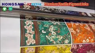 Hongsam digital textile pigment inks, OEKO-TEX and GOTS certification