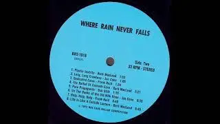 Where The Rain Never Falls 1972 Barb MacLeod *Plastic Justrite*