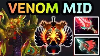 🔥 NONSTOP POISON PRESSURE &mdash; VENOMANCER MID | DOTA 2 GAMEPLAY 🔥