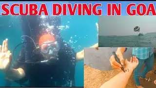 Scuba Diving in Goa। । island Trip Watersport ।Rahi Goa vlog 