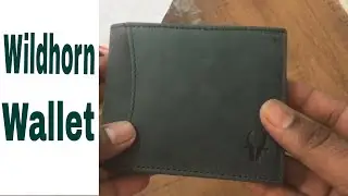Wildhorn Wallet  (Blue Hunter) - Unboxing / Overview